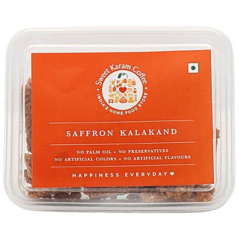 Buy Sweet Karam Coffee Saffron Kalakand Traditional Indian Sweet