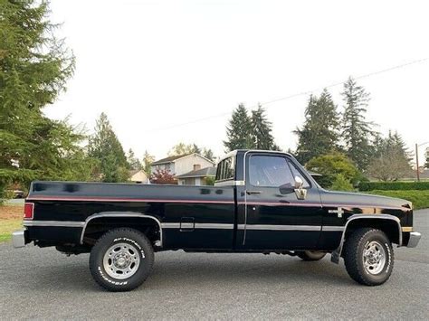 1987 Chevrolet Silverado K20 2500 4x4 Manual Amazing Condition Worldwide Auction For Sale