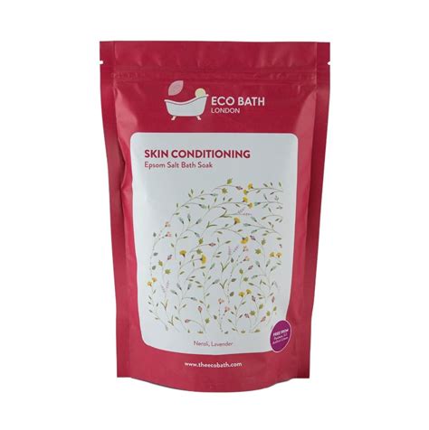 Köp Epsom Salt Skin Conditioning Bath Soak Pouch 500g Hälsokraft