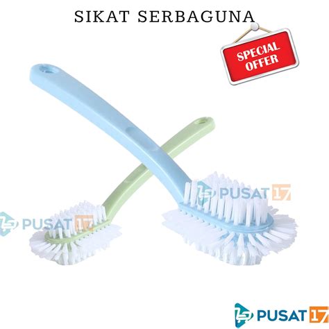 Jual PUSAT17 S02 SIKAT GAGANG PEMBERSIH SEPATU SERBAGUNA SIKAT KAMAR