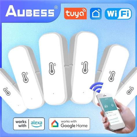 AUBESS Thermom Tre D Int Rieur Connect Tuya ZigBee Capteur De Temp