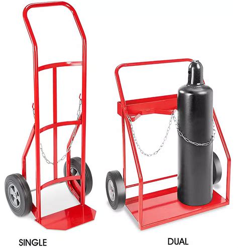 Cylinder Carts Gas Cylinder Hand Trucks Cylinder Dolly In Stock Uline