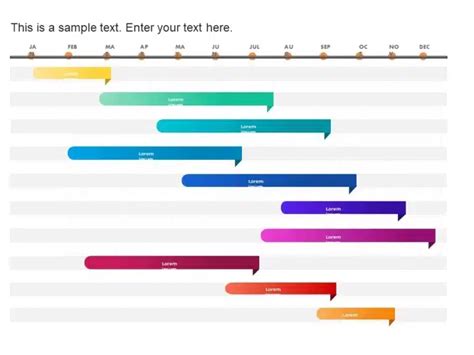 Chart Timeline Ppt Template