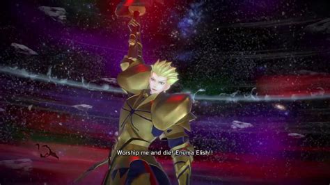 Fate Extella Link Gilgameshs Noble Phantasm Youtube