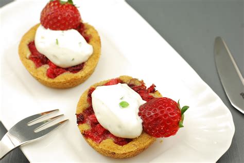 Tartaletas De Fresa Con Masa De Cookies Come Conmigo