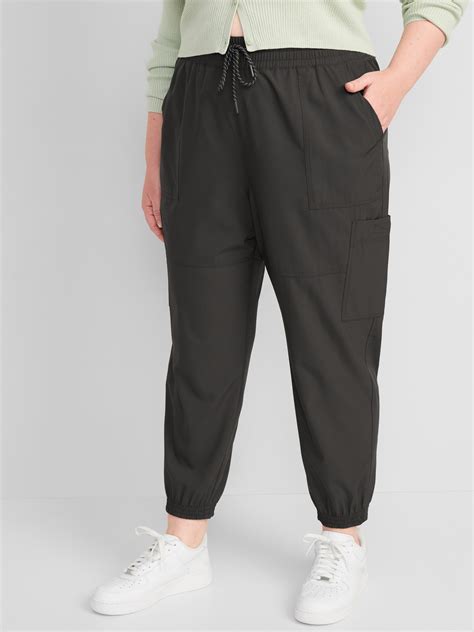 Pantalon de jogging cargo StretchTech à taille très haute pour Femme