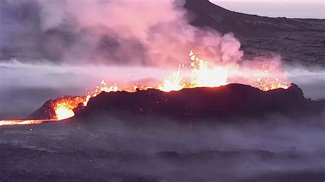 Fagradalsfjall Volcano Continues Spewing Lava Cgtn