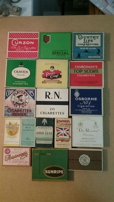 Vintage cigarette packets | eBay | Packet, Food advertising, Cigarettes