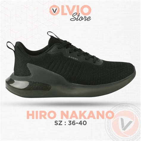 Kanky Hiro Nakano Sepatu Sneakers Casual Sport Sekolah Wanita Dewasa