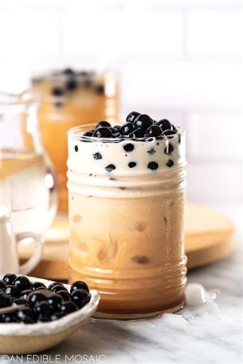 How To Make Bubble Tea Easy Boba Tea Recipe An Edible Mosaic™