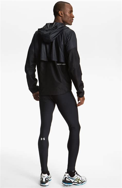 Under Armour Run Jacket in Black for Men | Lyst