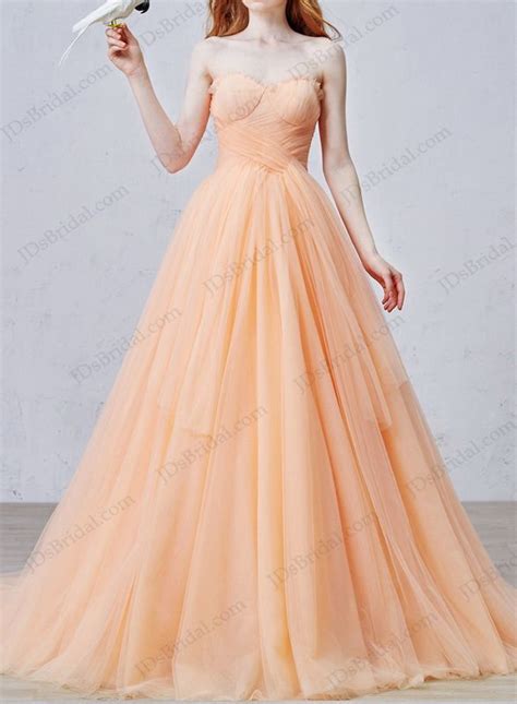 Light Peach Colored Dresses