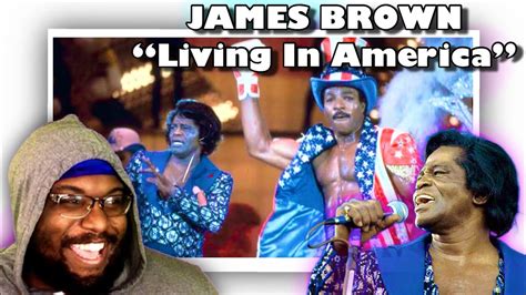 James Brown Living In America Reaction Youtube