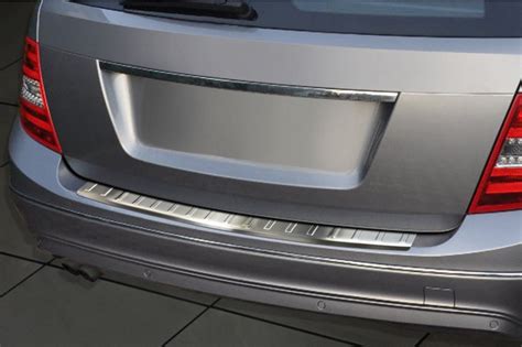 Rear Bumper Protector Mercedes Benz C Class Estate S204 Stainless