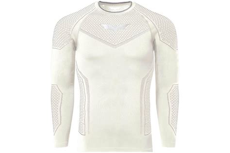 youngla  batman compression ls tee  white mens fw