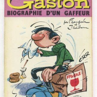 Franquin Et Jid Hem Gaston Lagaffe Bd Neuve Prix Mini Dupuis Gag