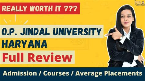 O P Jindal University Admission Courses Fee Structure