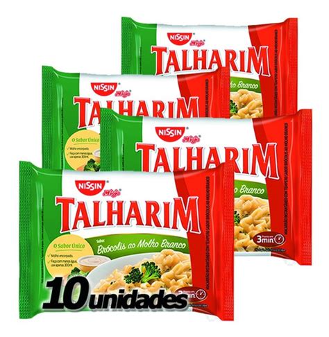 Nissin Lamen Miojo Talharim 10 Unidades 99g Atacado Parcelamento Sem