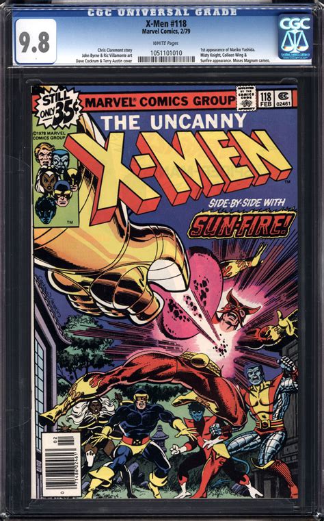 ComicConnect X MEN 1963 2011 118 CGC NM M 9 8