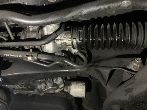 Rack and pinion boot leaking? : r/MechanicAdvice