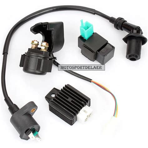 Ignition Coil Cdi Pin Regulator Rectifier Solenoid Relay Kit For Cc