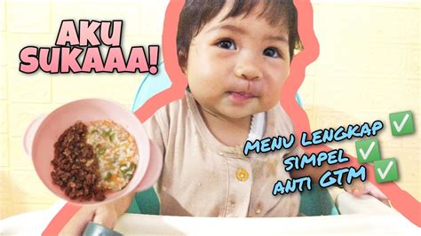 Anti Gtm Resep Nasi Tim Daging Sapi Cincang Menu Mpasi Bulan