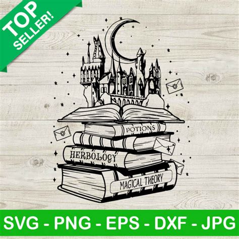 Hogwarts Castle Svg Wizard Castle Svg Harry Potter Svg