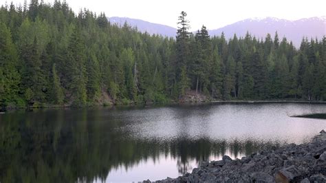 Raw Unedited Nature Footage: Sunrise at Loggers Lake, British Columbia: 4k 30fps - YouTube