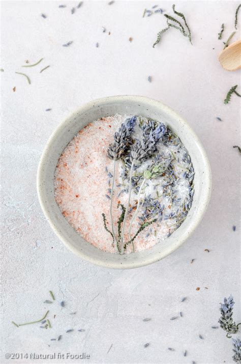 Lavender Epsom Salt Bath Recipe Natural Fit Foodie