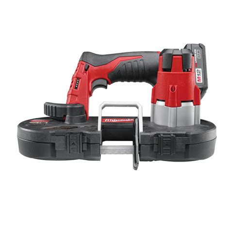 Milwaukee M12 BS 0 Sega A Nastro A Batteria 12V Solo Corpo