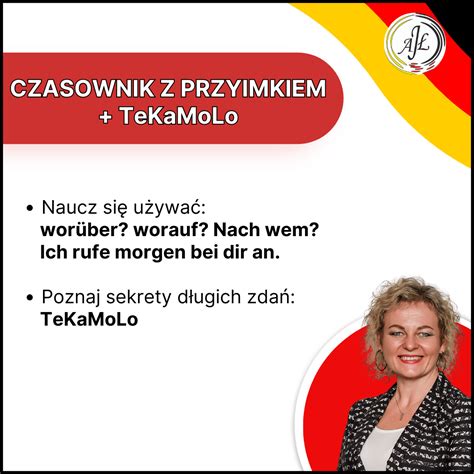 CZASOWNIK Z PRZYIMKIEM KOLEJNOŚĆ W ZDANIU Niemiecki po mistrzowsku