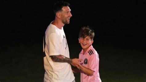 Thiago Messi El Hijo Mayor De Lionel Se Sumará A La Academia De Inter Miami