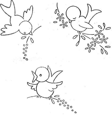 Free Bird Embroidery Pattern | Hand Embroidery