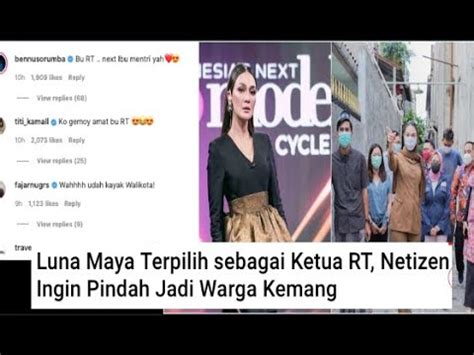 Luna Maya Jadi Ketua Rt Di Kemang Banyak Nitizen Iri Ingin Jadi Warga