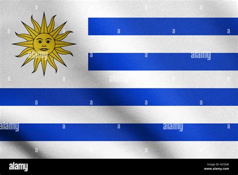 Uruguayan National Official Flag Patriotic Symbol Banner Element