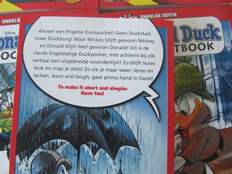 Donald Duck Pocket Box Engels 6 Delen Bol