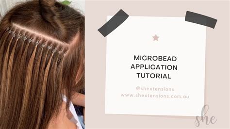 Microbead Removal And Reapplication Microbead Hair Extension