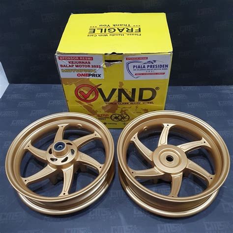 Jual Velg Velek Racing Vnd Six Star Yamaha New Nmax Ring Gold