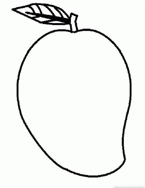 Mango Clipart Fruit Clip Art Photo Fruit Coloring Pages Preschool