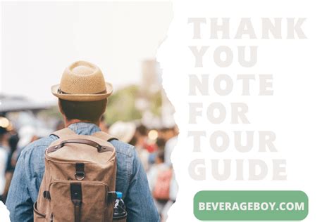 Thank You Notes For Tour Guide Beverageboy