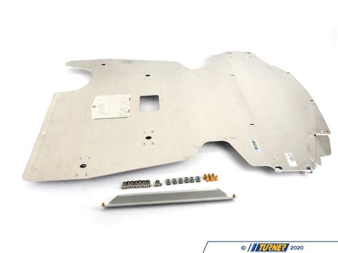 006137la01kt Turner Motorsport Aluminum Skid Plate Bmw E82 128i