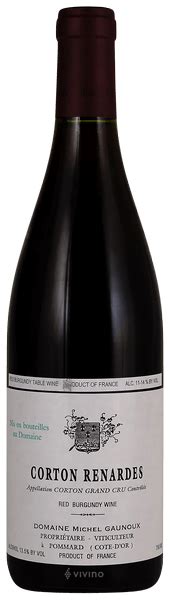 Domaine Michel Gaunoux Corton Renardes Vivino Us