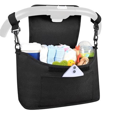 Yoofoss Baby Stroller Organizer Stroller Caddy Universal