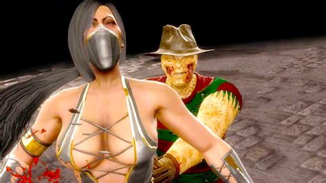 Mortal Kombat 9 All Fatalities And X Rays On Jade Grey Costume Skin Mod