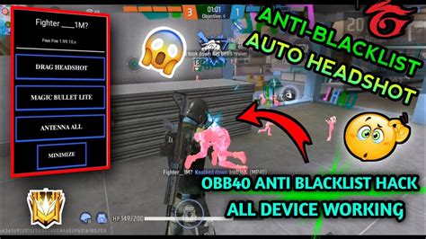 Free Fire Auto Headshot Hack FF Injector Headshot Magic Bullet Config