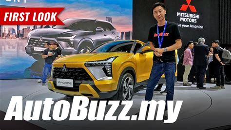 Video 2023 Mitsubishi Xforce Compact SUV Global Debut First Look