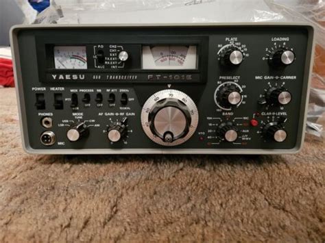 Yaesu Ft 101e Hf Transceiver Am Ssb Ebay