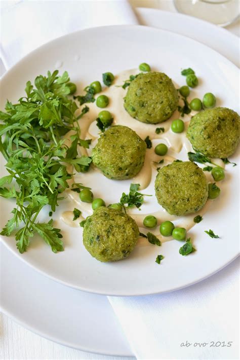 Ab Ovo Blog Di Ricette Italiane E Dal Mondo Polpette Di Piselli E