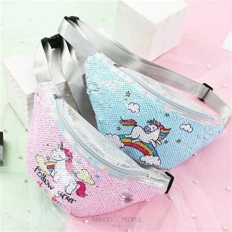 Unicorn Sequins Bum Bag Fanny Pack At Rs