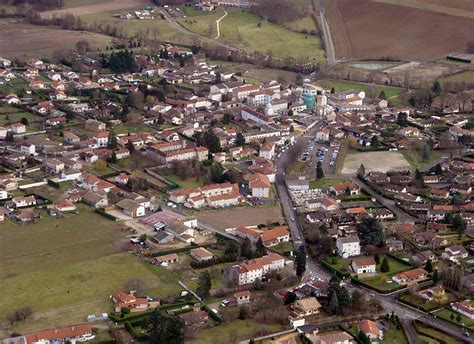 Photo aérienne de Ars sur formans Ain 01